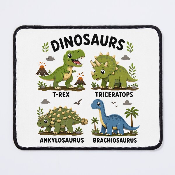 Item preview, Dinosaur Species Learning for Kids designed and sold by HandicraftArt.