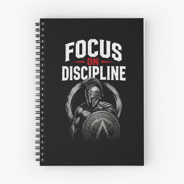 Item preview, Focus On Discipline Motivation Design designed and sold by Wild Horizon Studio.