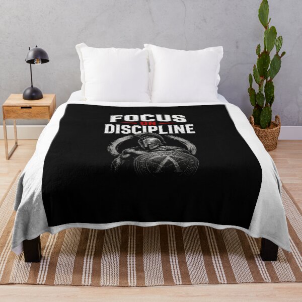 Item preview, Focus On Discipline Motivation Design designed and sold by Wild Horizon Studio.