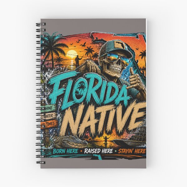 Item preview, Florida Native Born Raised Staying Here designed and sold by ButterflyHolly Resource.