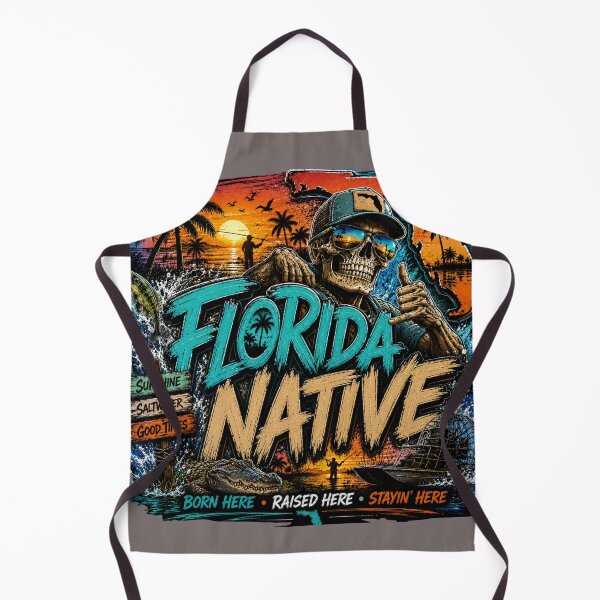 Item preview, Florida Native Born Raised Staying Here designed and sold by ButterflyHolly Resource.