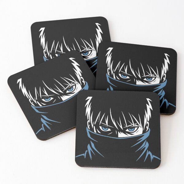 Item preview, Anime Ninja Intense Blue Eyes – Minimalist High Contrast Manga Art designed and sold by GomuStyles.