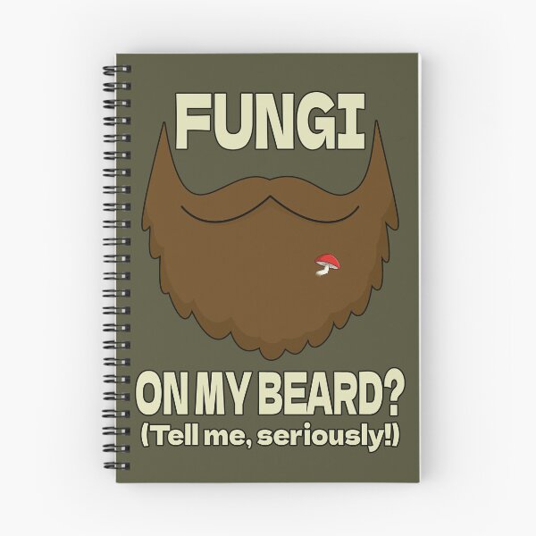 Item preview, Fungi On My Beard Funny Mushroom designed and sold by nvrprooo.