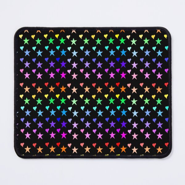 Item preview, Rainbow Hearts and Stars designed and sold by Leapingdoe.