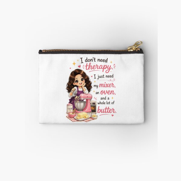 Item preview, Don't Need Therapy (Just Mixer, Oven, and Butter) designed and sold by thecookiegallery.