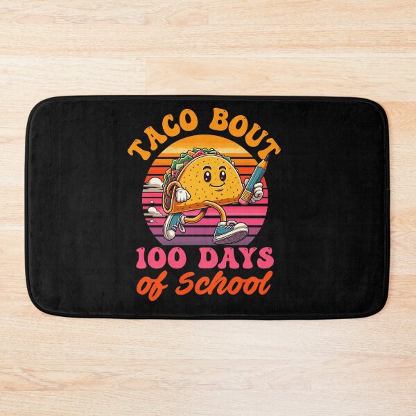 Item preview, Taco Bout 100 Days Retro designed and sold by SiarheiYur.
