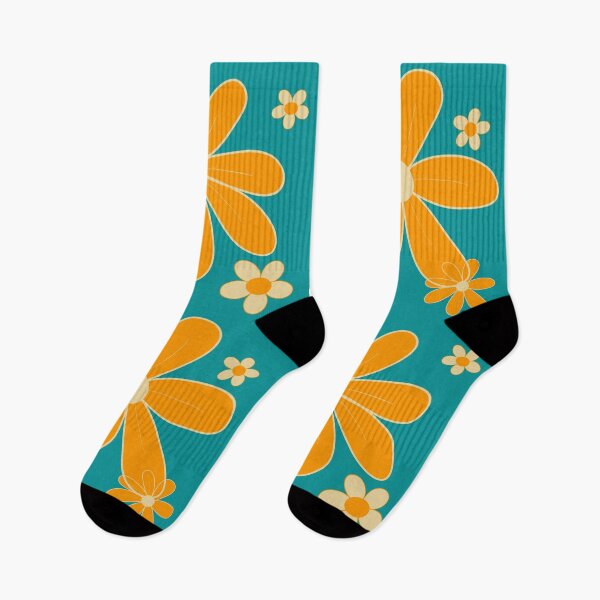 Item preview, Turquoise Field with yellow Flowers 96 designed and sold by StefanStudioArt.