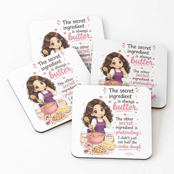 Item preview, Secret Ingredient is Always Butter (Plus Cookie Dough Confession) designed and sold by thecookiegallery.