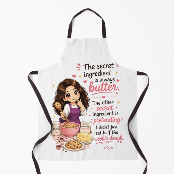 Item preview, Secret Ingredient is Always Butter (Plus Cookie Dough Confession) designed and sold by thecookiegallery.