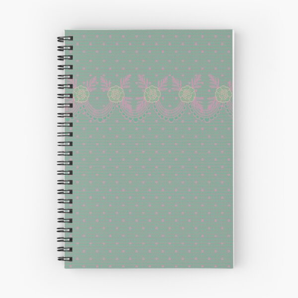 Item preview, Soft Botanical Mauve & Eucalyptus Lace Floral Pattern designed and sold by Eejee-SK.