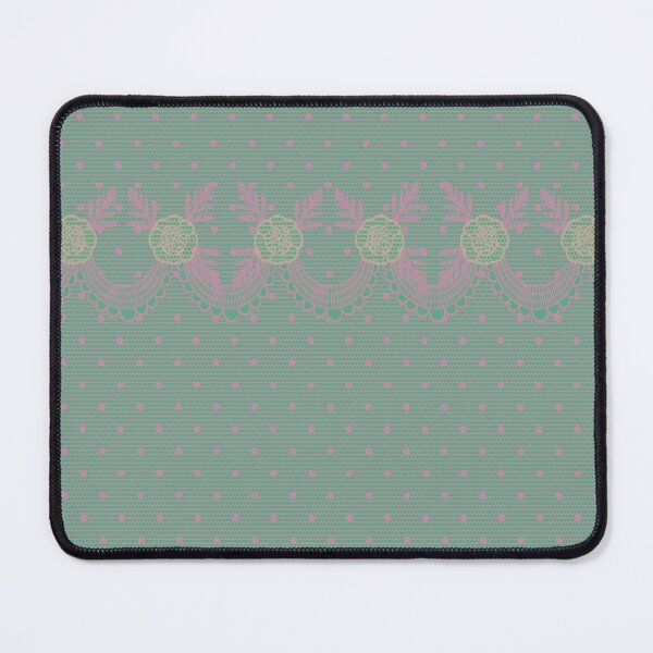 Item preview, Soft Botanical Mauve & Eucalyptus Lace Floral Pattern designed and sold by Eejee-SK.