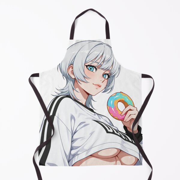 Artikelvorschau, Sportliches Anime Mädchen Donut Waifu entworfen und verkauft von Shirt-Otakus.