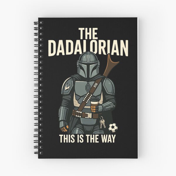 Item preview, The Dadalorian — This Is the Way Funny Dad T-Shirt designed and sold by CerealBoxInk.
