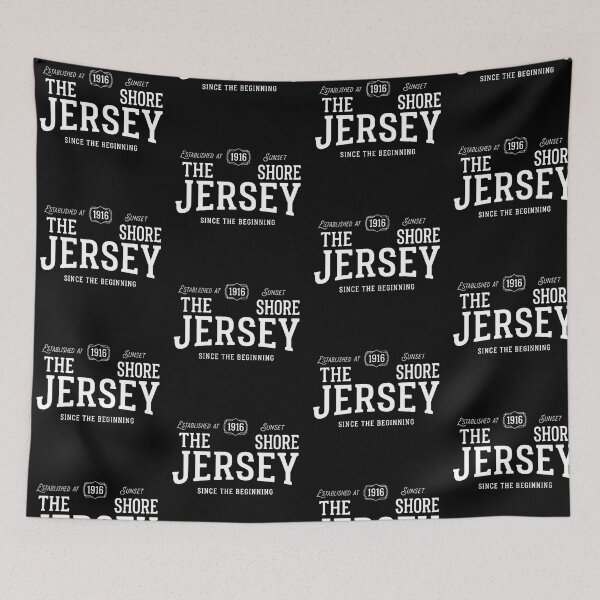 Item preview, The Jersey Shore Retro Vintage T-Shirt designed and sold by artlife4.