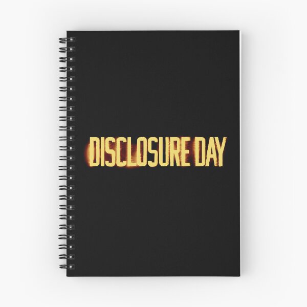 Item preview, Disclosure Day (2026) – Retro Sci-Fi Psychological Thriller Typography Design designed and sold by ironpalette.
