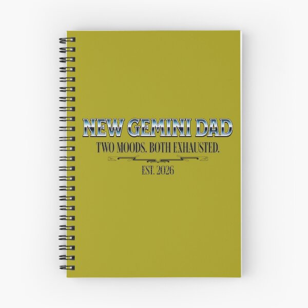 Item preview, New Gemini Dad | Funny New Dad Gift  designed and sold by ZenWealthDesign.