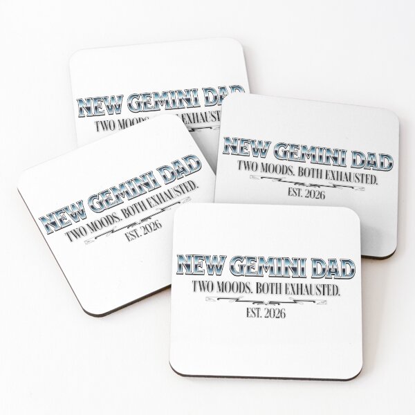 Item preview, New Gemini Dad | Funny New Dad Gift  designed and sold by ZenWealthDesign.