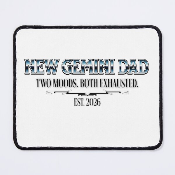 Item preview, New Gemini Dad | Funny New Dad Gift designed and sold by ZenWealthDesign.