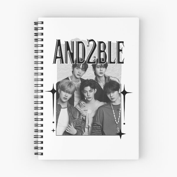 Item preview, And2blee Kpop Korean Boy Group Black And Whhite Collage Art  designed and sold by HELL0WBELLO.