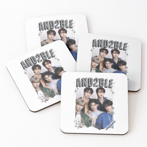 Item preview, And2ble Kpop Korean Boy Group Black And Whhite Collage Art  designed and sold by HELL0WBELLO.
