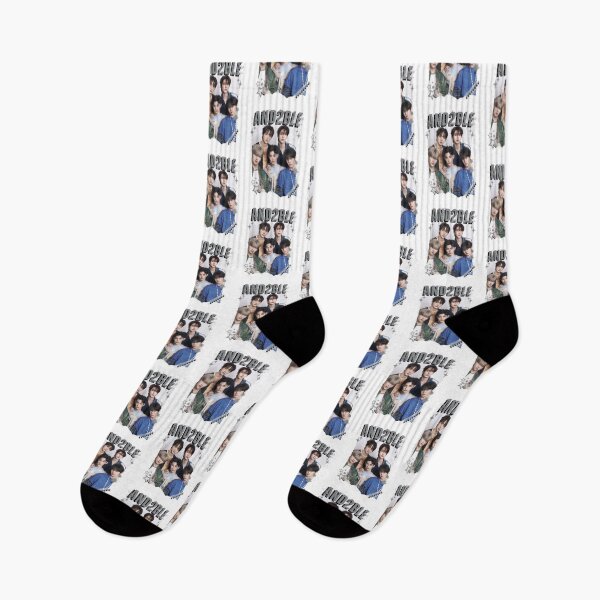 Item preview, And2ble Kpop Korean Boy Group Black And Whhite Collage Art  designed and sold by HELL0WBELLO.