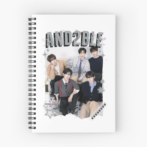 Item preview, And2blee Kpop Korean Boy Group Black And Whhite Collage Art  designed and sold by HELL0WBELLO.
