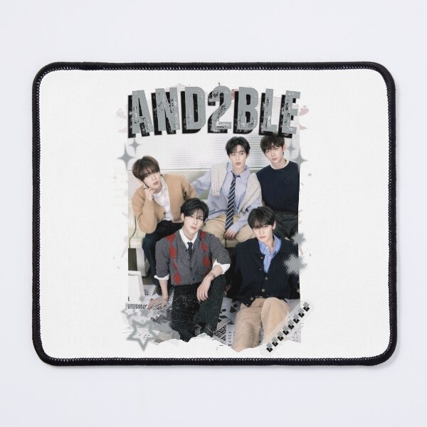 Item preview, And2blee Kpop Korean Boy Group Black And Whhite Collage Art  designed and sold by HELL0WBELLO.