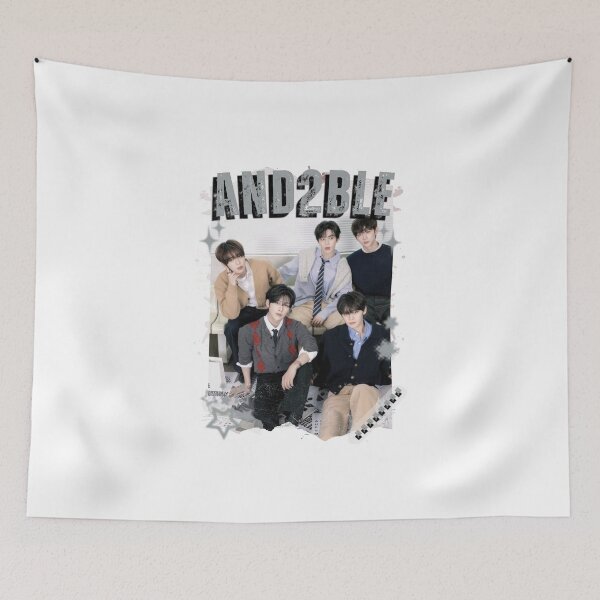 Item preview, And2blee Kpop Korean Boy Group Black And Whhite Collage Art  designed and sold by HELL0WBELLO.