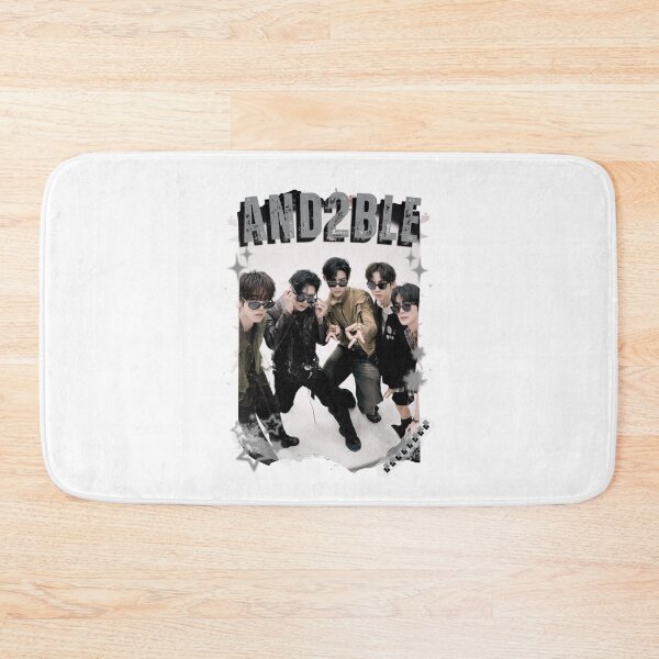 Item preview, And2blee Kpop Korean Boy Group Black And Whhite Collage Art designed and sold by HELL0WBELLO.