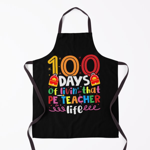 Item preview, 100 Days PE Teacher designed and sold by SiarheiYur.