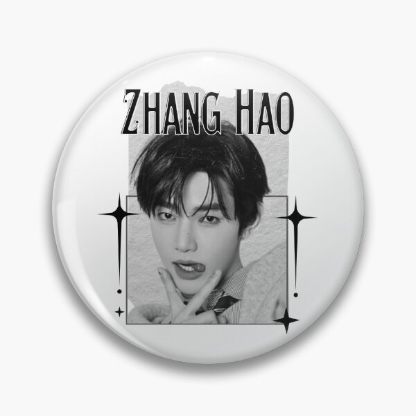 Item preview, And2blee Zhang Hao Kpop Korean Boy Group Black And Whhite Collage Art designed and sold by HELL0WBELLO.