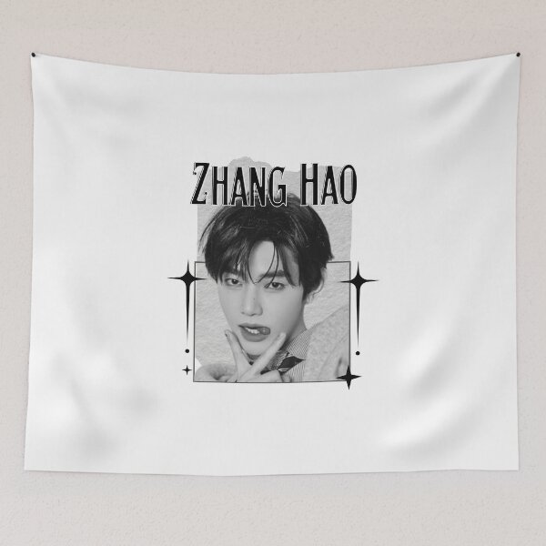 Item preview, And2blee Zhang Hao Kpop Korean Boy Group Black And Whhite Collage Art designed and sold by HELL0WBELLO.