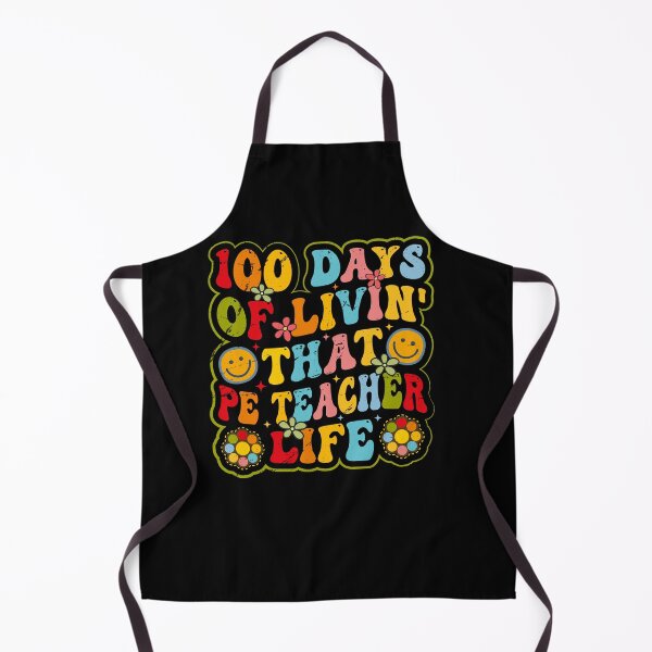 Item preview, 100 Days PE Teacher Color designed and sold by SiarheiYur.