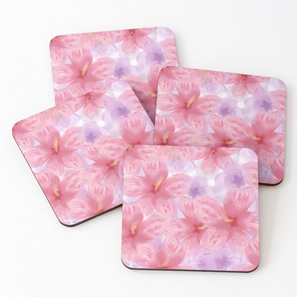 Item preview, Pink and purple floral design designed and sold by Isaluvr.