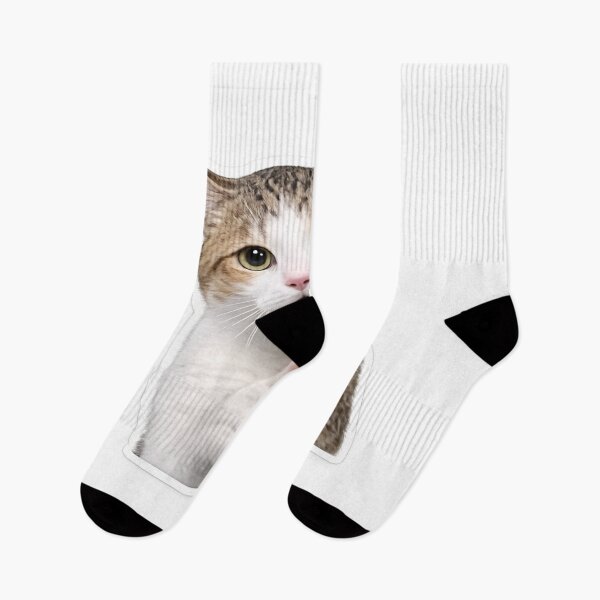 Item preview, Funny Cat Pointing At You Meme Sticker – Viral Cat Reaction designed and sold by wamdahcreative.