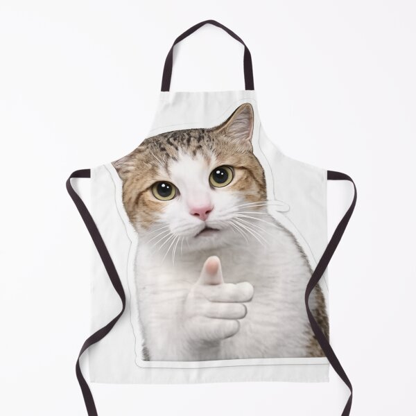 Item preview, Funny Cat Pointing At You Meme Sticker – Viral Cat Reaction designed and sold by wamdahcreative.