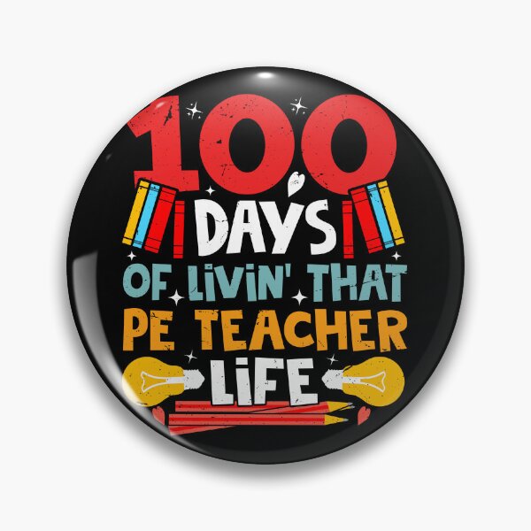 Item preview, 100 Days PE Teacher Life designed and sold by SiarheiYur.