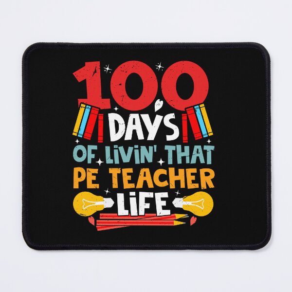 Item preview, 100 Days PE Teacher Life designed and sold by SiarheiYur.