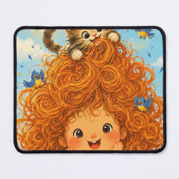 Item preview, Sunshine & Curls: A Purrfect Summer Day designed and sold by ravuh.