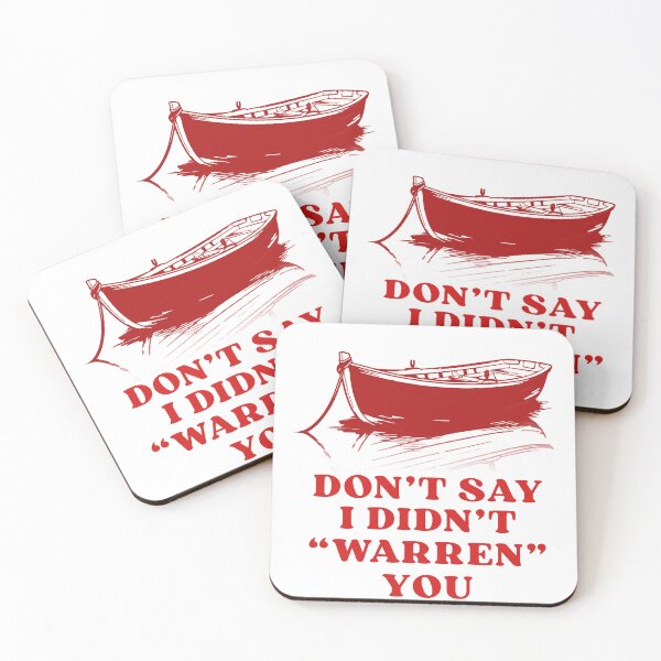 Item preview, Don't Say I Didn't "Warren" You designed and sold by Thistle's Castle.