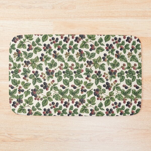 Item preview, Blackberry Vine Botanical Pattern designed and sold by NaphDesigns.
