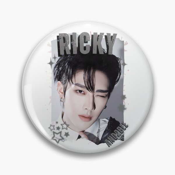Item preview, And2blee Ricky Kpop Korean Boy Group Black And Whhite Collage Art  designed and sold by HELL0WBELLO.