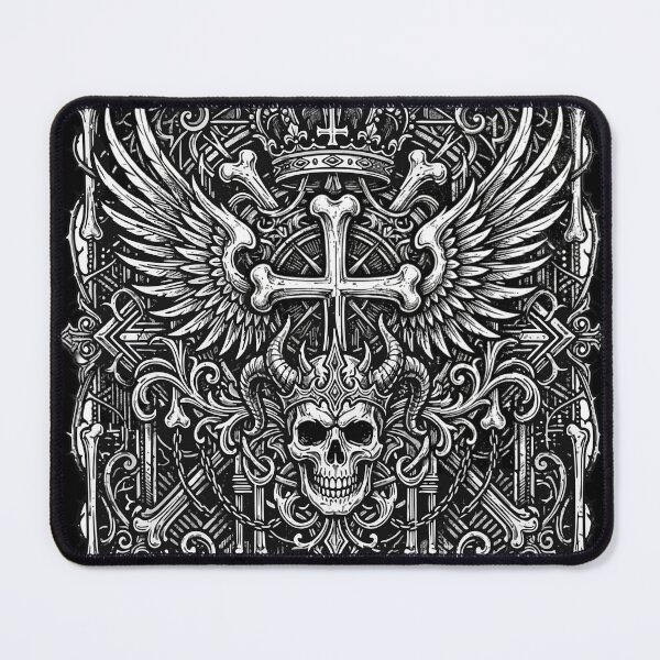 Item preview, King skull, Goth style. designed and sold by Eteriano.