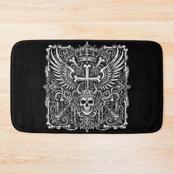 Item preview, King skull, Goth style. designed and sold by Eteriano.