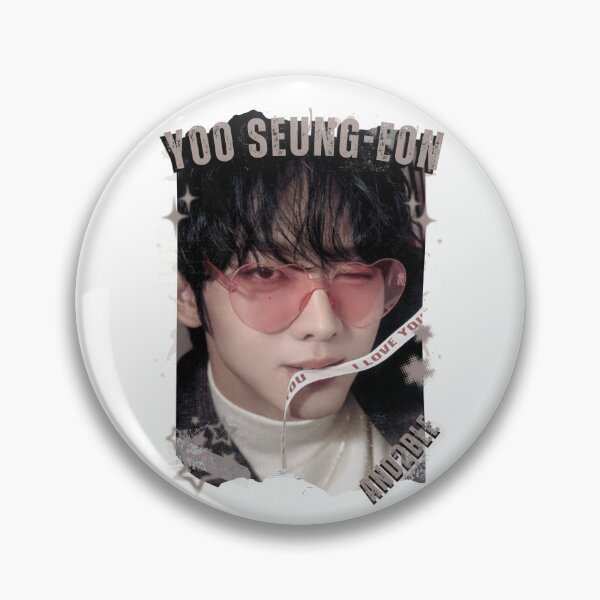 Item preview, And2blee Yoo Seung-eon Kpop Korean Boy Group Black And Whhite Collage Art designed and sold by HELL0WBELLO.