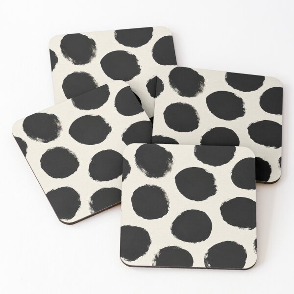 Item preview, Polka Dot Pattern | Minimalist Botanical Ink Art | Modern Monochrome Abstract Design designed and sold by LuxuryApparels.