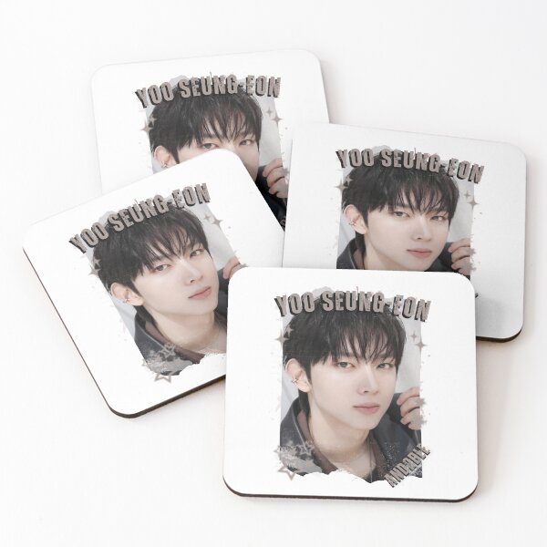 Item preview,  And2blee Yoo Seung-eon Kpop Korean Boy Group Black And Whhite Collage Art designed and sold by HELL0WBELLO.