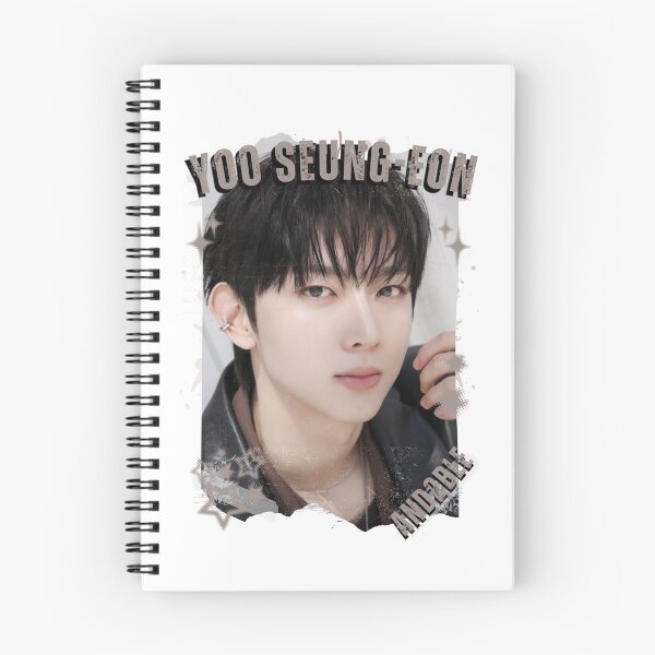 Item preview,  And2blee Yoo Seung-eon Kpop Korean Boy Group Black And Whhite Collage Art designed and sold by HELL0WBELLO.