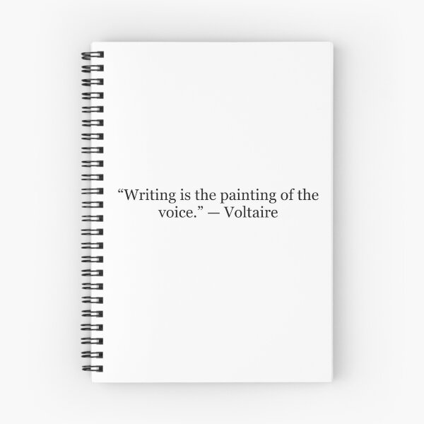 Item preview, Writing Is the Painting of the Voice | Voltaire Quote for Writers designed and sold by The Prose Atelier.