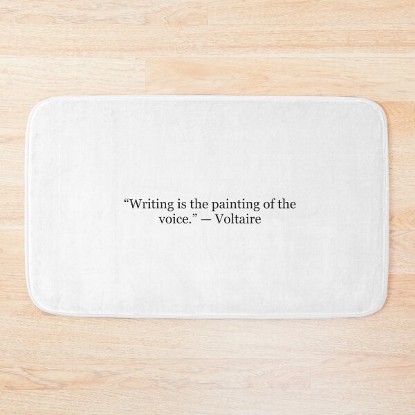 Item preview, Writing Is the Painting of the Voice | Voltaire Quote for Writers designed and sold by The Prose Atelier.